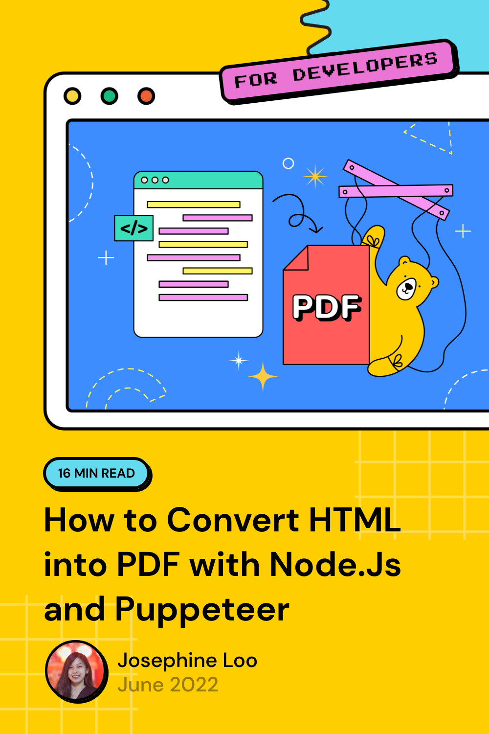 How to Convert HTML into PDF with Node.Js and Puppeteer - Bannerbear