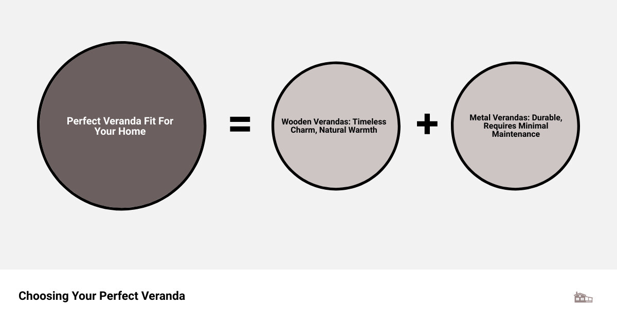 Veranda Types infographic