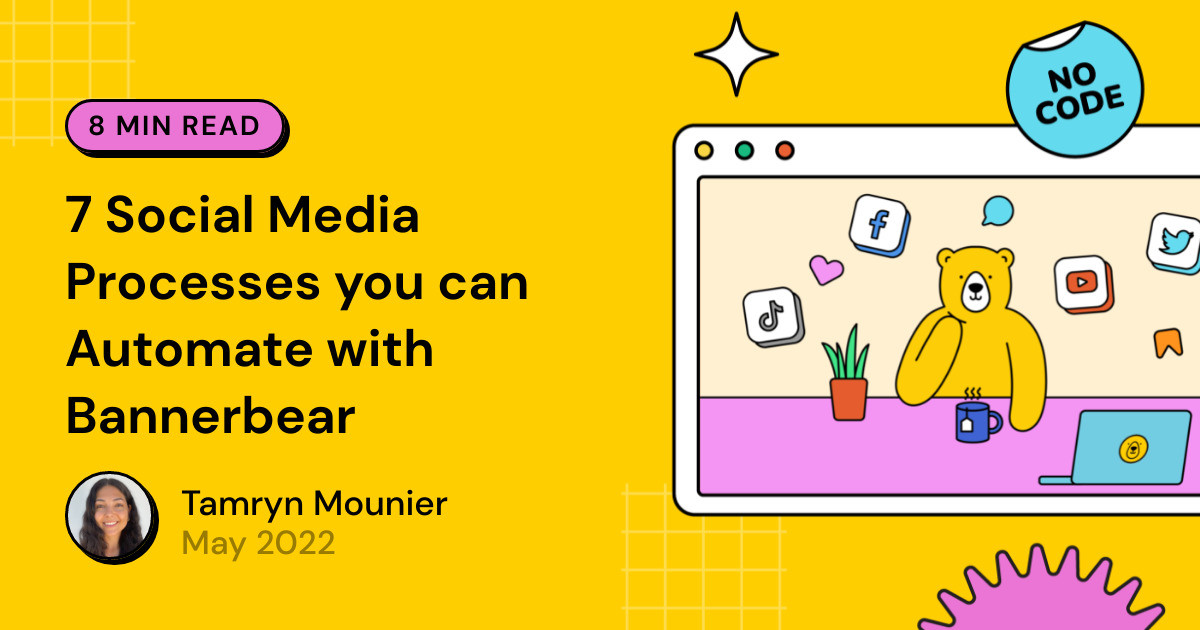 Banner Api 7 Social Media Processes you can Automate with Bannerbear - Bannerbear
