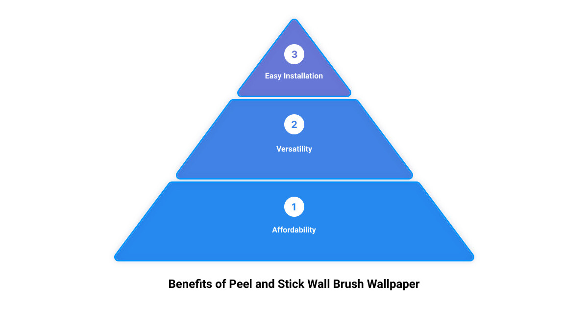 wall brush wallpaper3 stage pyramid