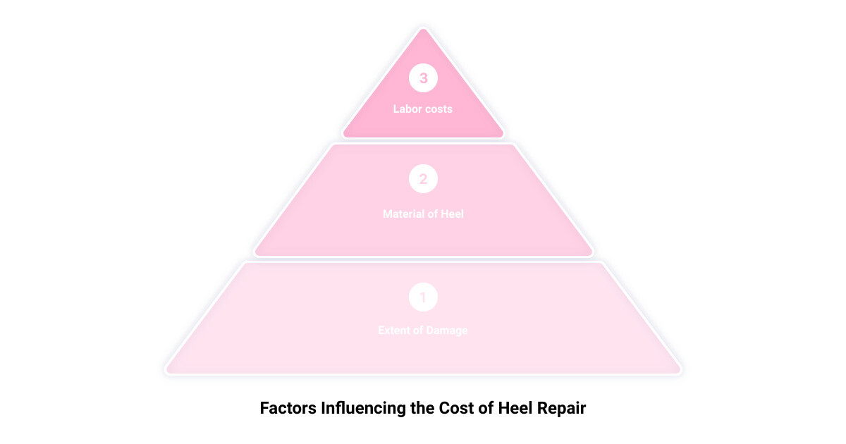 heel repair price3 stage pyramid