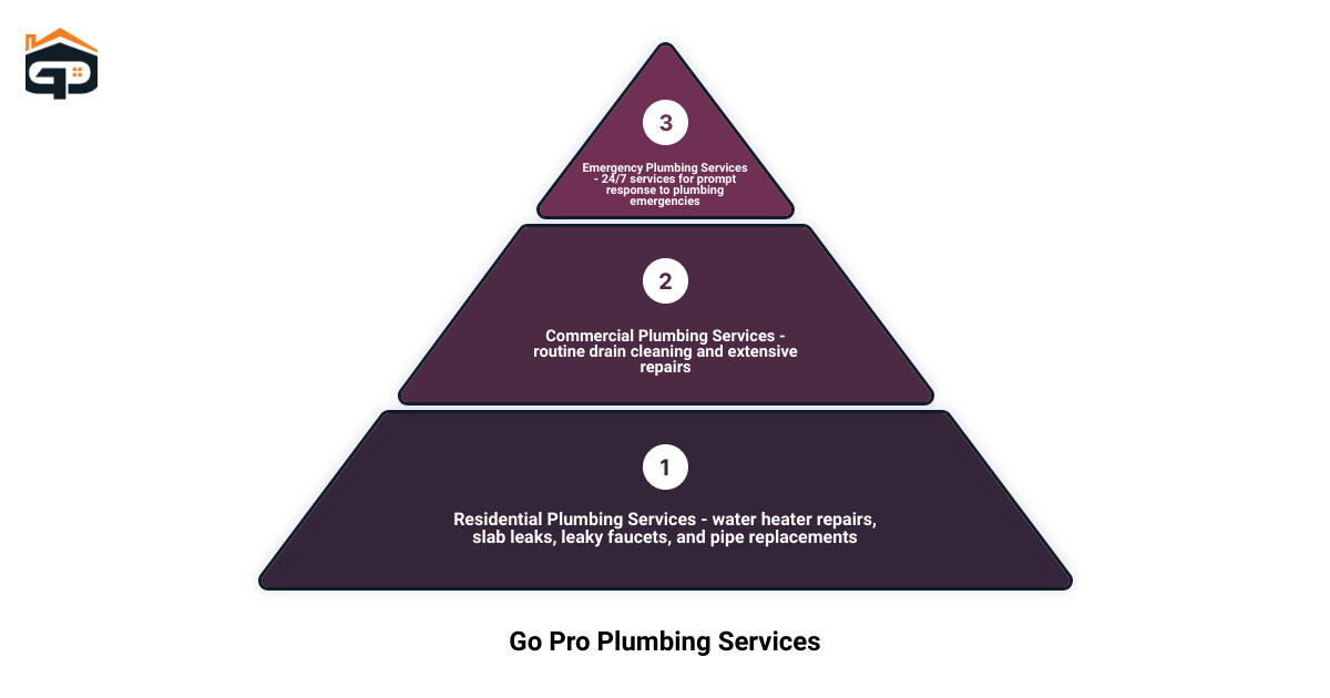 Overview of Go Pro Plumbing Services infographic