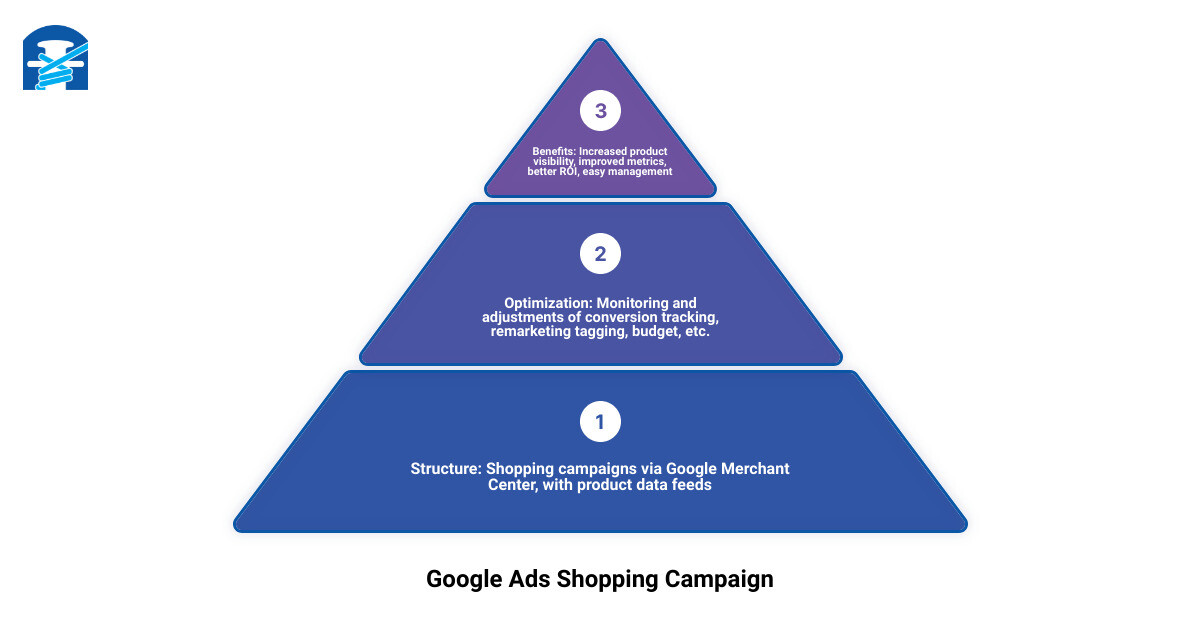 Infographic on Google Ads Shopping Campaign infographic