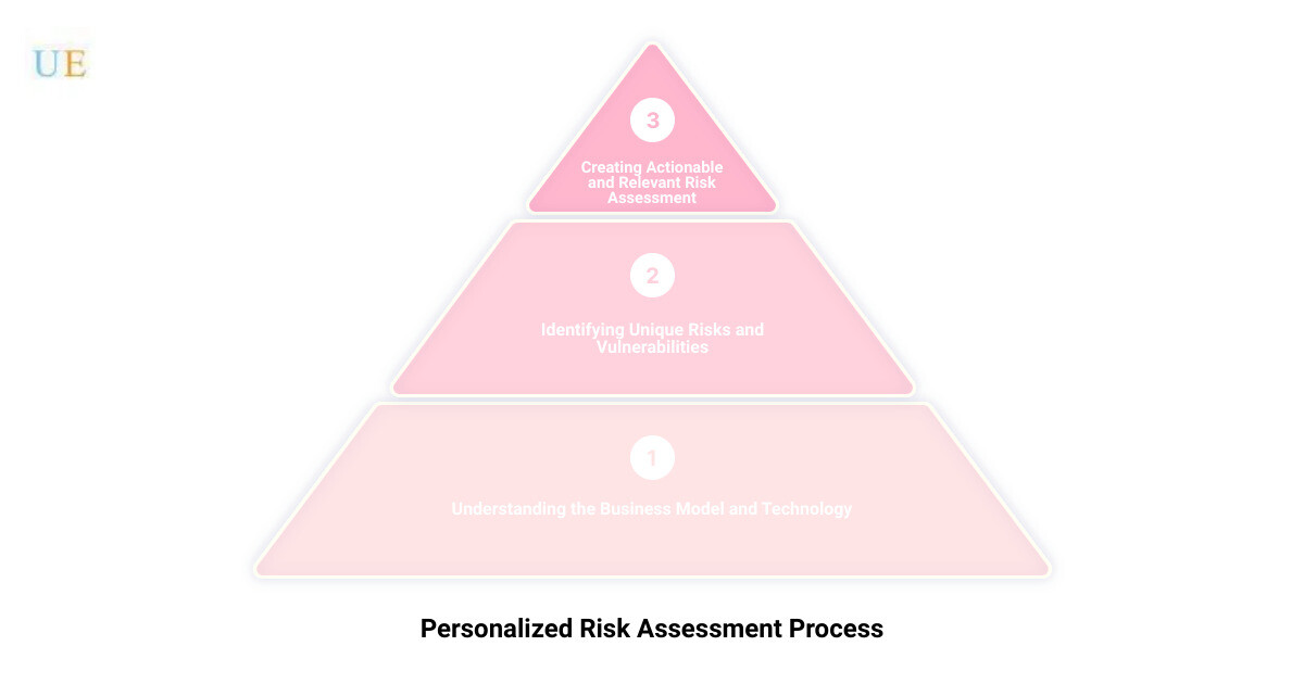 a personalized risk assessment process infographic
