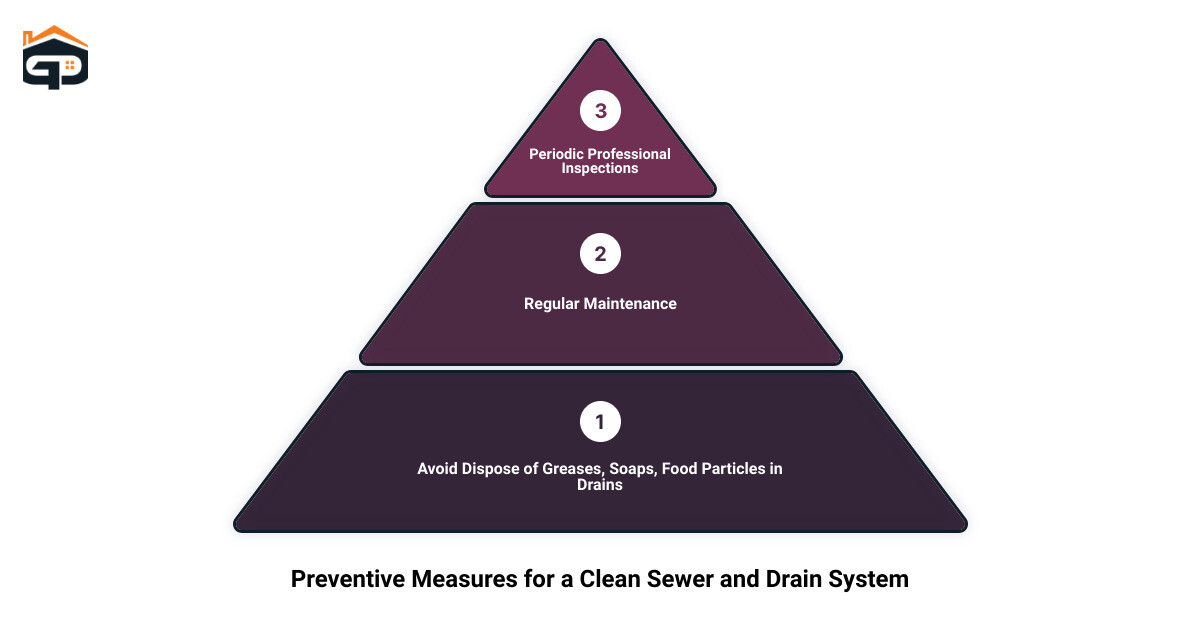 sewer and drain company3 stage pyramid