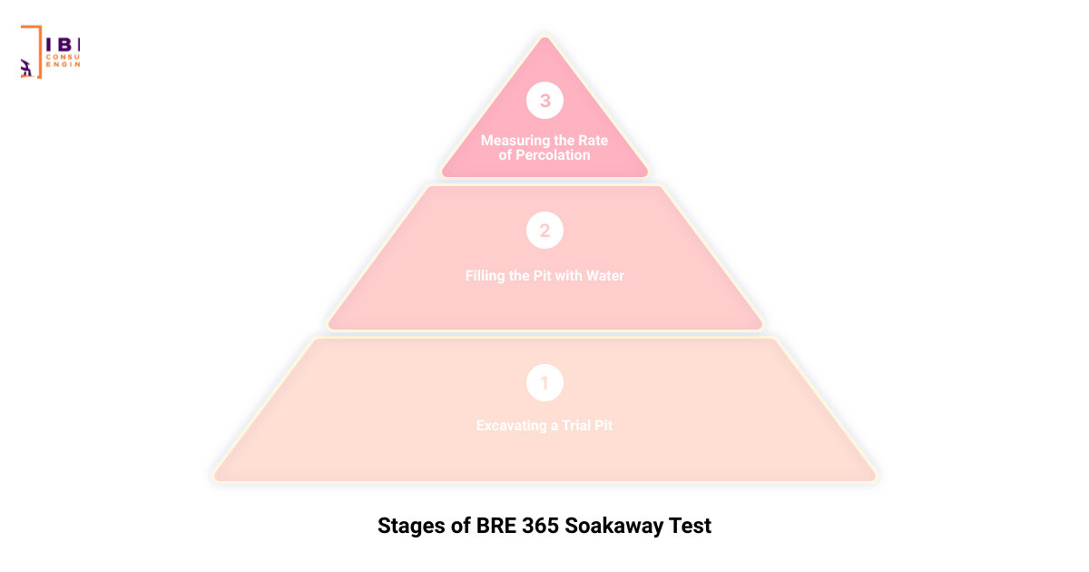 bre 365 soakaway test procedure3 stage pyramid