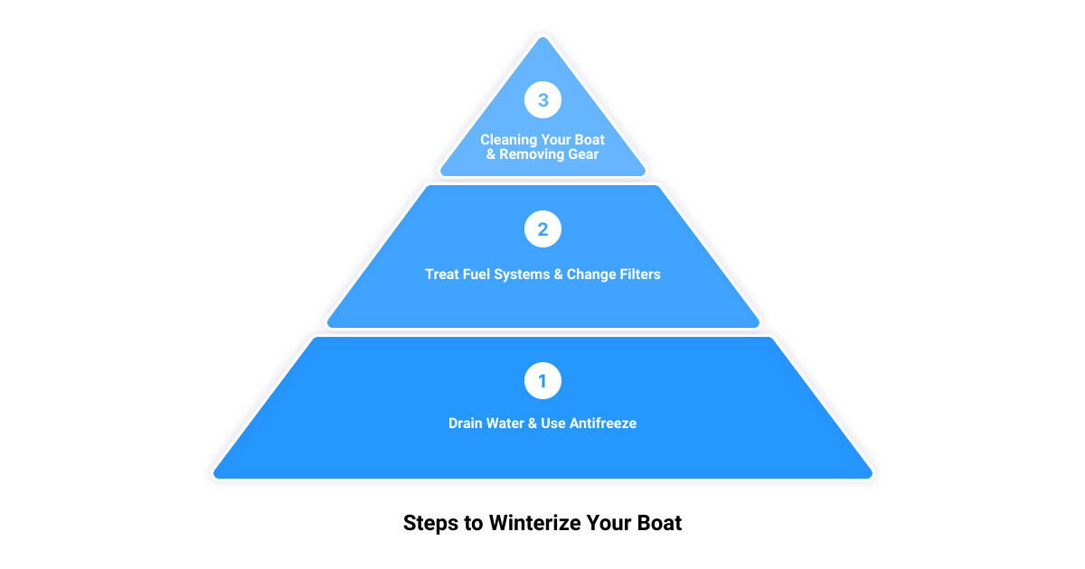 how to winterize a boat3 stage pyramid