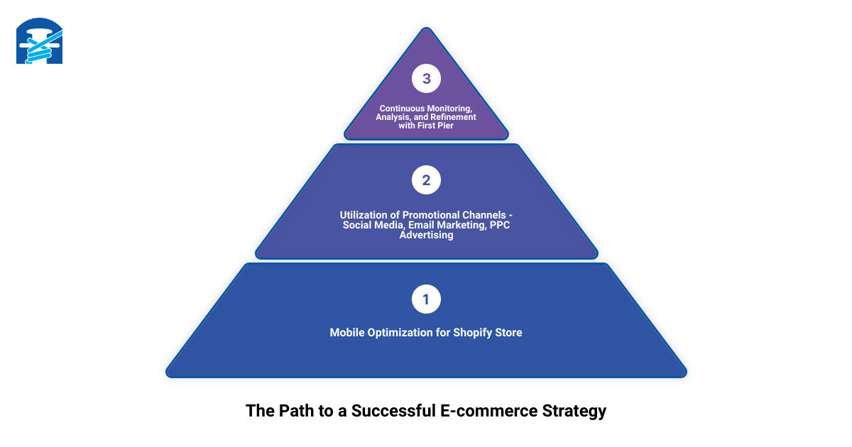 Holistic e-commerce strategy infographic