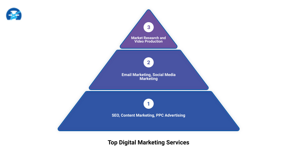 digital marketing services for ecommerce3 stage pyramid