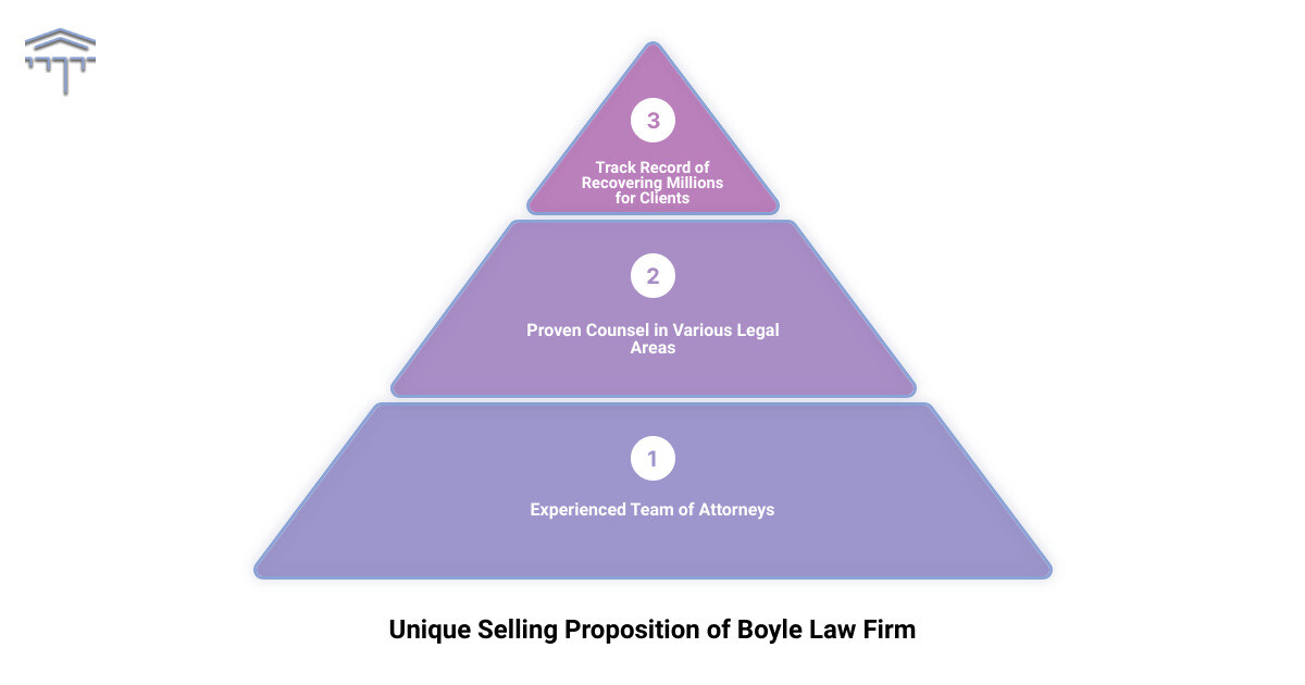 Colorado, USA law office3 stage pyramid