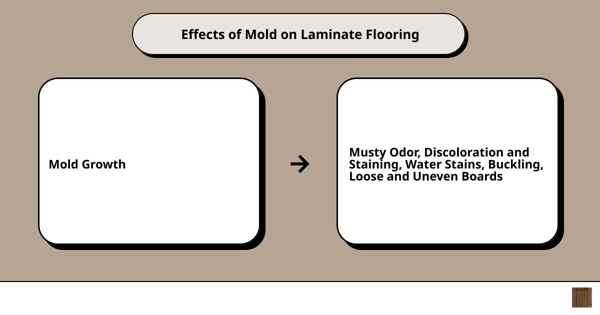 signs of mold under laminate flooringcause effect