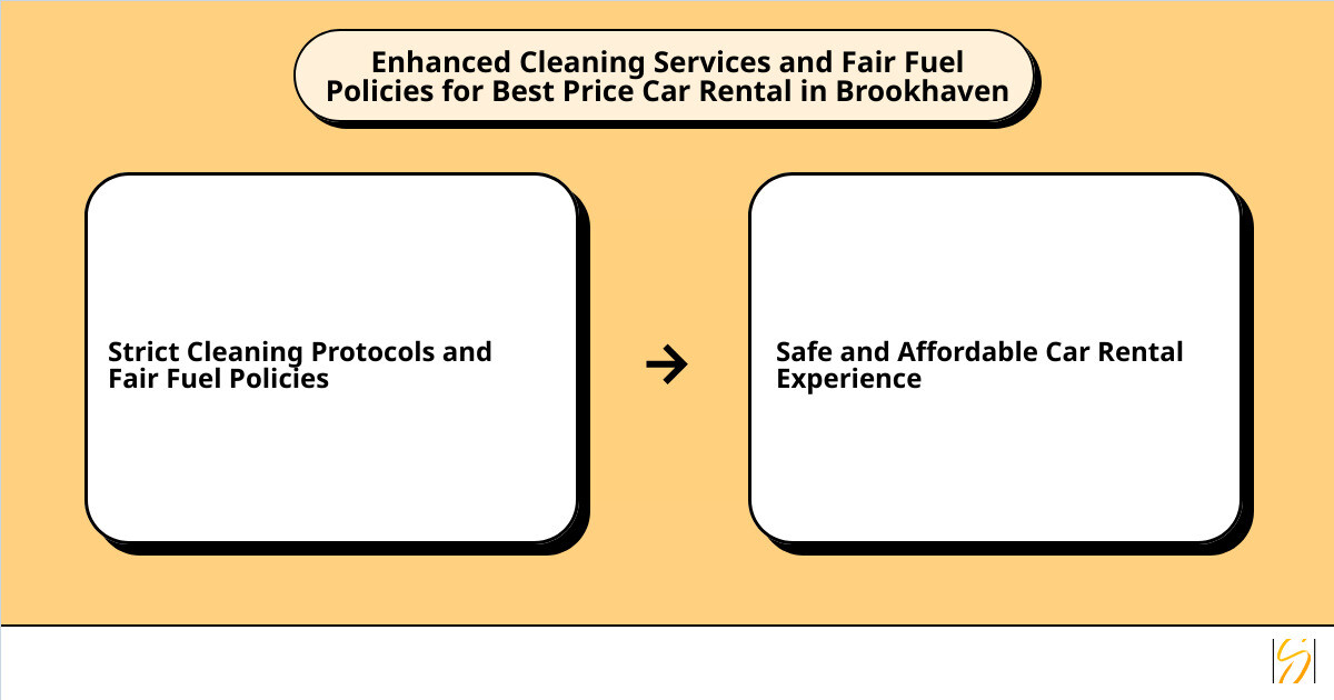 Choice Signature Luxury Car Rental cleaning services infographic