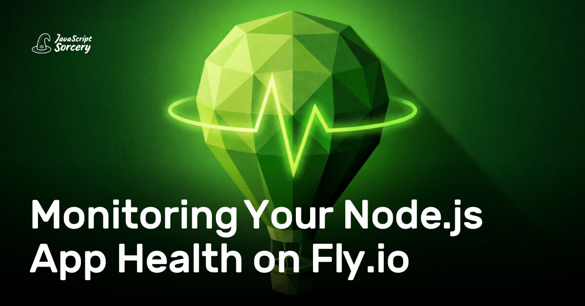 Js Health Logo Monitoring Your Node.js App Health on Fly.io | AppSignal Blog