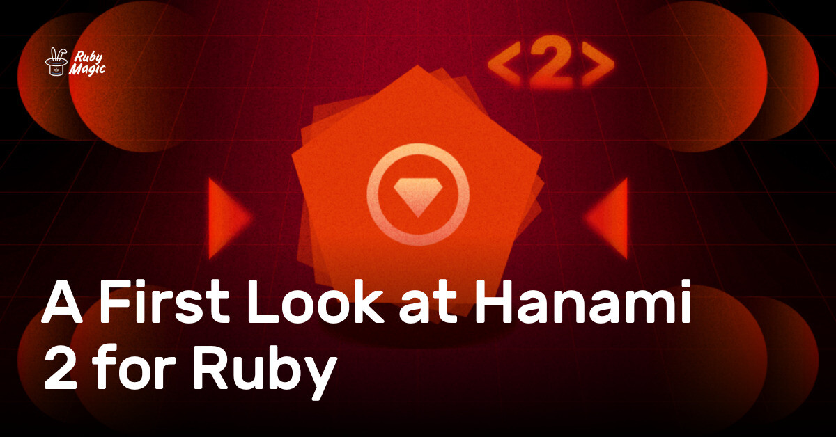 Hanami Fe2 A First Look at Hanami 2 for Ruby | AppSignal Blog