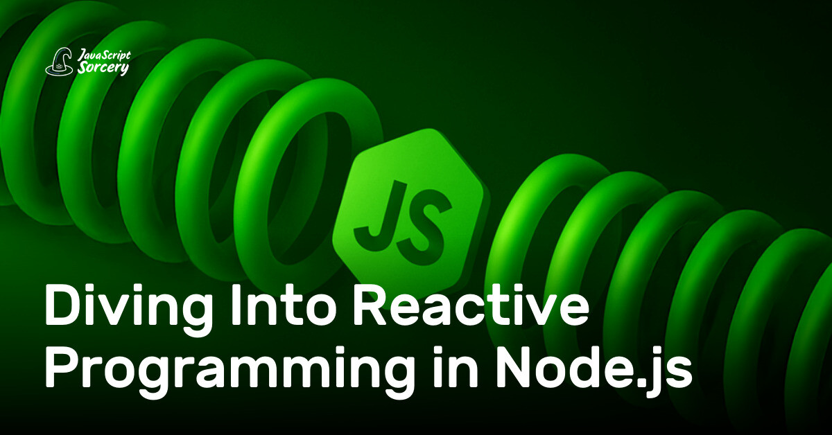 Diving Into Reactive Programming in Node.js | AppSignal Blog