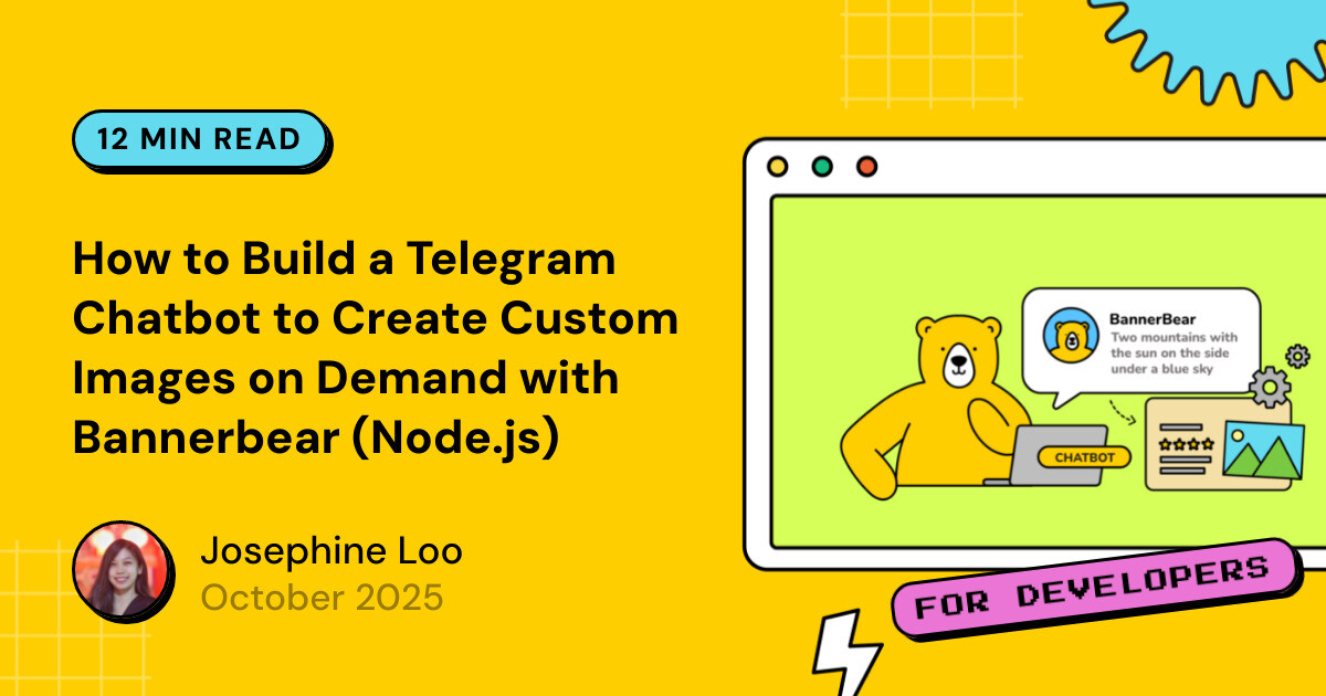 How to Build a Telegram Chatbot to Create Custom Images on Demand with ...