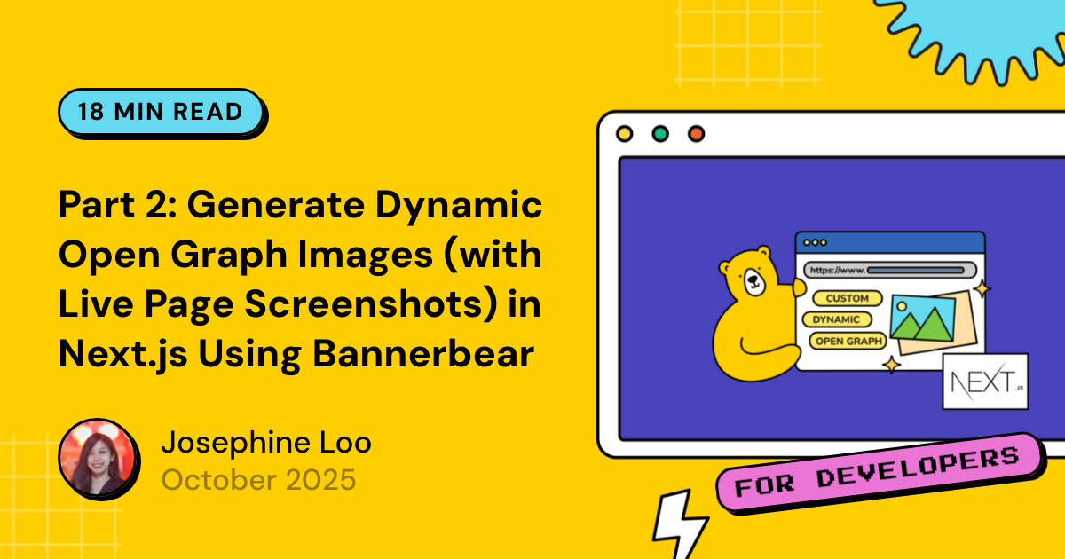 Part 2: Generate Dynamic Open Graph Images (with Live Page Screenshots ...