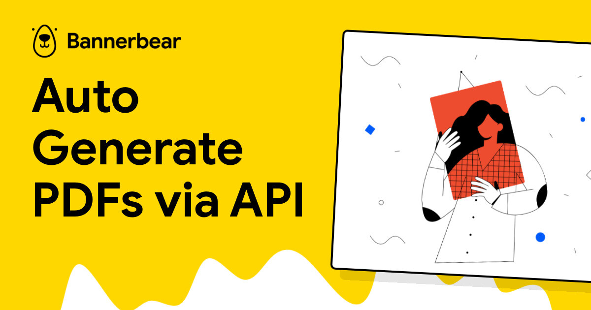 pdf generator api | automate pdf document creation |... Auto Generate PDFs via API