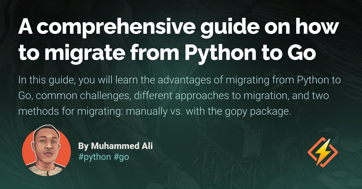 A comprehensive guide on how to migrate from Python to Go - Honeybadger ...