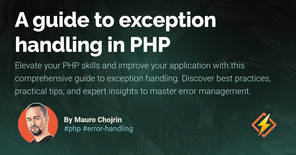 A guide to exception handling in PHP - Honeybadger Developer Blog