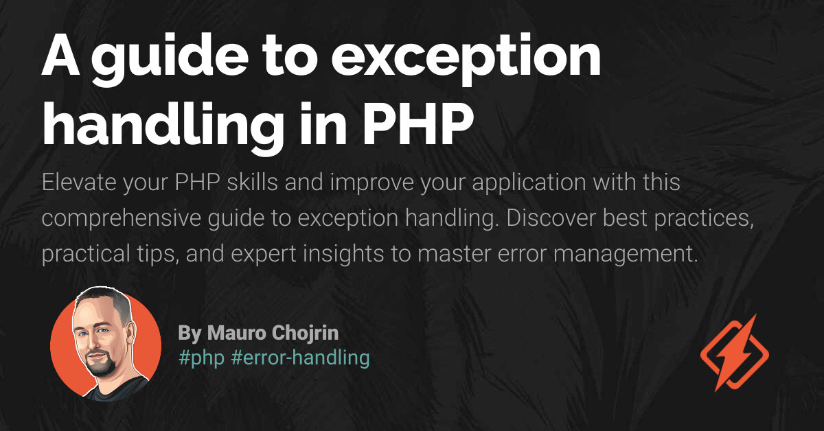 OOP Error Handling In PHP - Exceptions & Try Catch Finally Blocks - Full PHP  8 Tutorial 