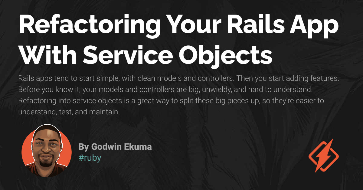 Ruby on Rails pattern: Service Objects - DEV Community