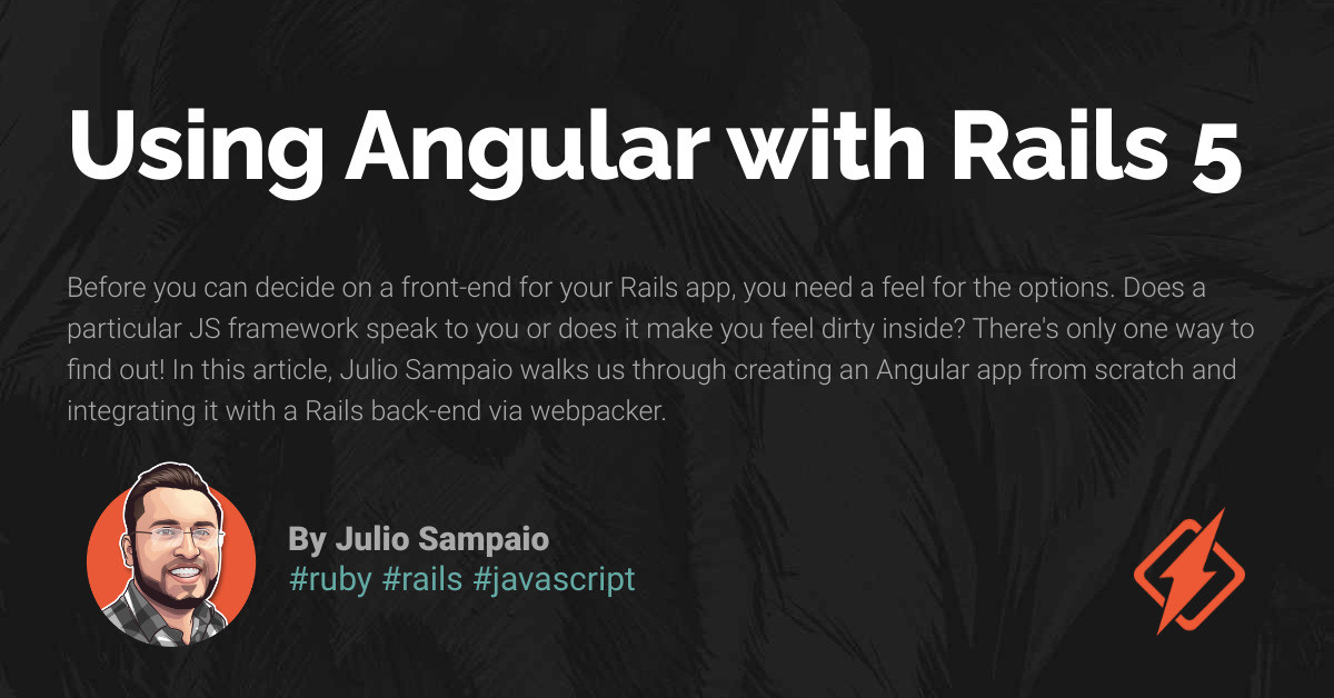 Setting Up an Angular SPA on Rails with Devise and Bootstrap