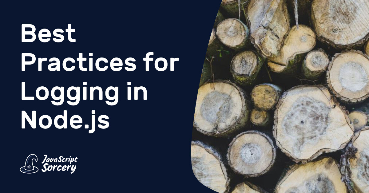 Best Practices for Logging in Node.js | AppSignal Blog