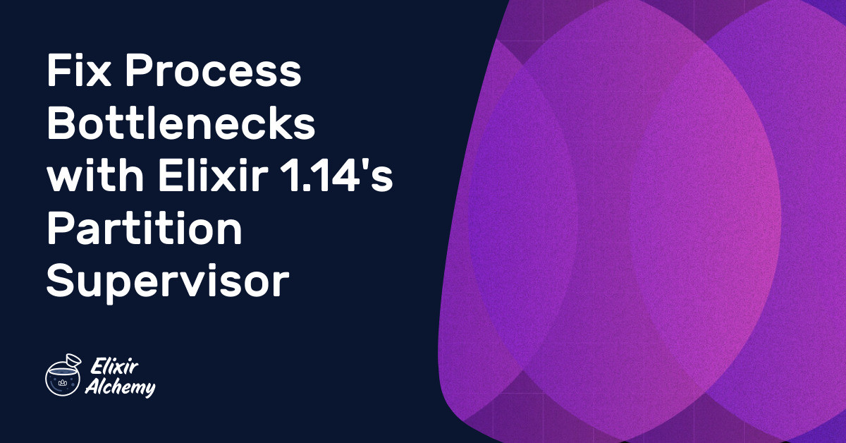 In this post, we'll explore Elixir's new PartitionSupervisor. We'll take a look at some code that suffers from the exact bottleneck iss