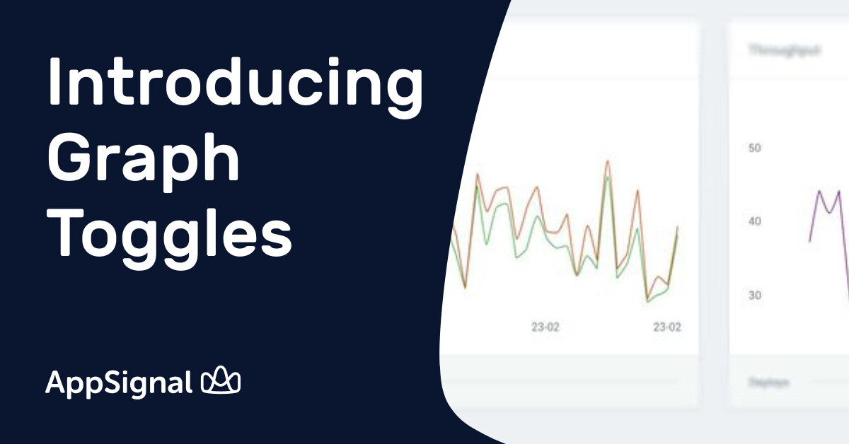Introducing Graph Toggles | AppSignal Blog