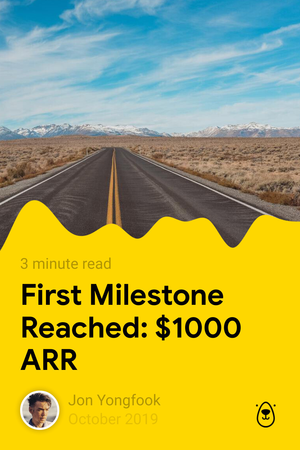 First Milestone Reached: $1000 ARR - Bannerbear