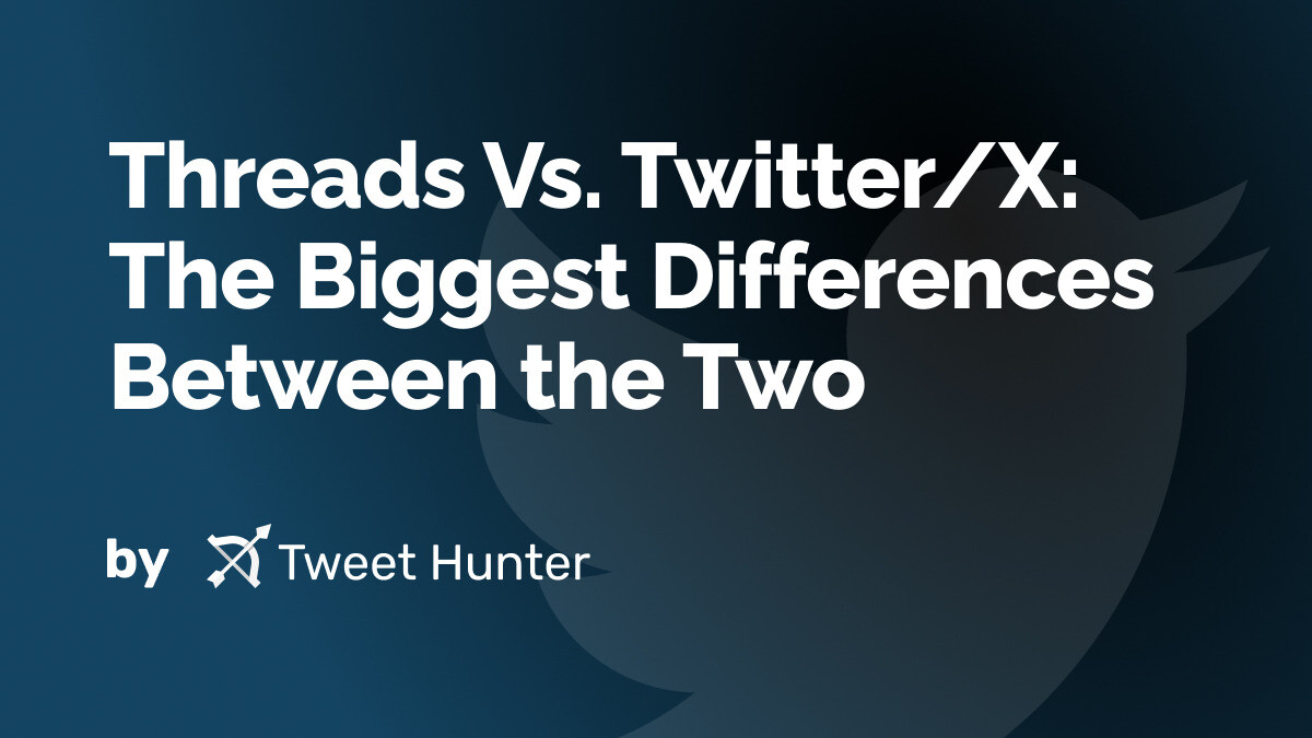 Threads vs. X (Formerly Twitter): What's the Difference?