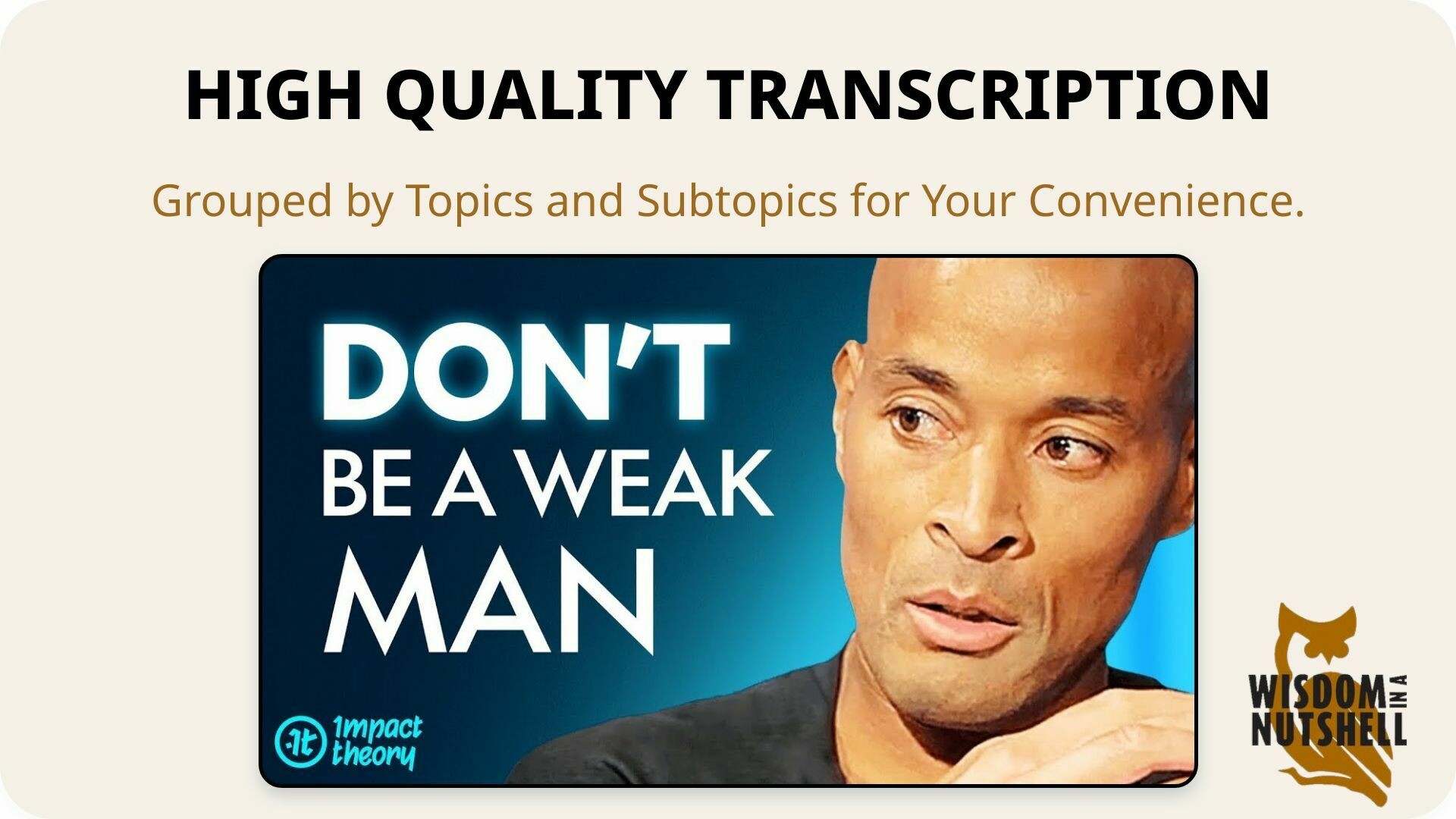 David Goggins on How He Became Unstoppable and Doing the Unthinkable