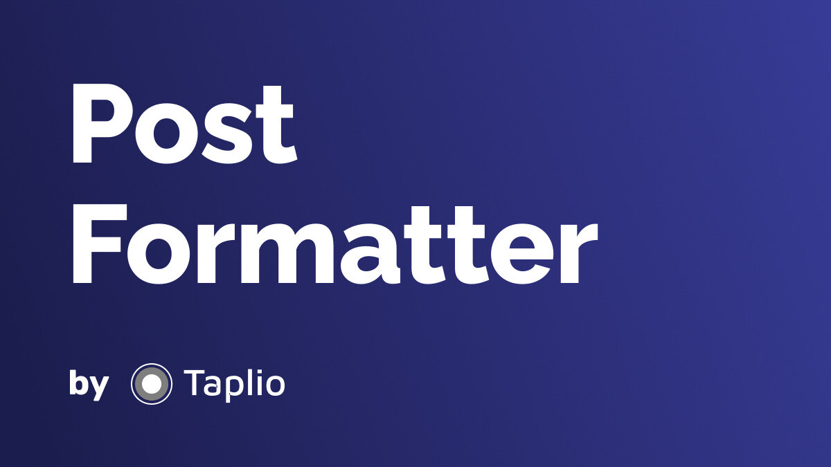 LinkedIn Post Formatter - Free LinkedIn Post Formatter, by Taplio