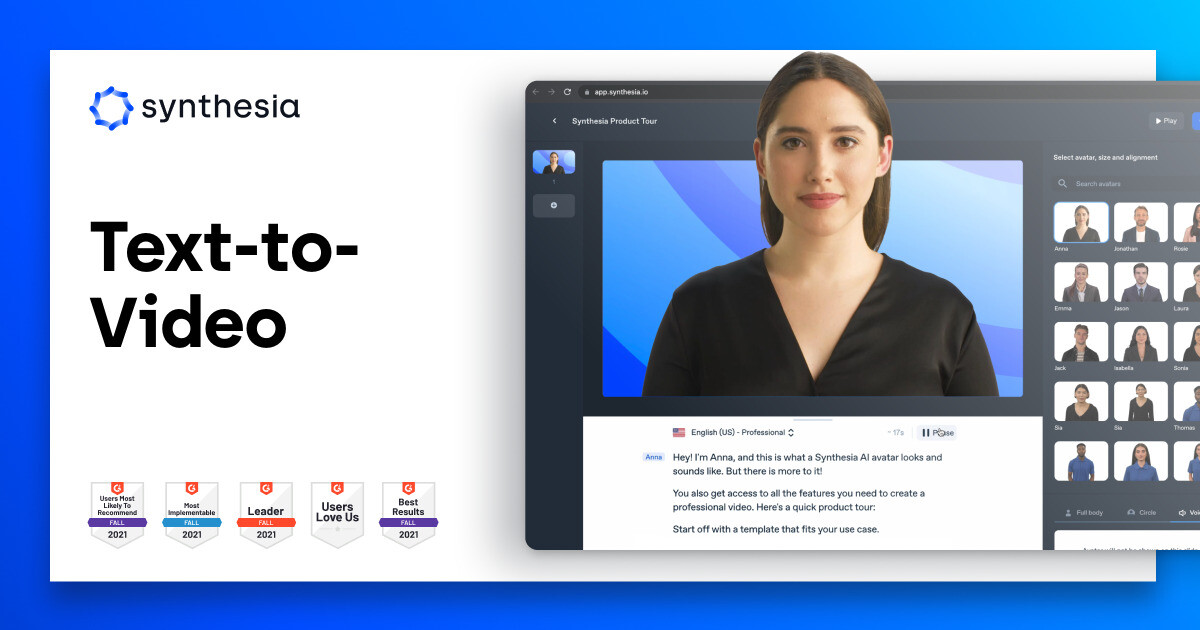 What is texttovideo? Synthesia Glossary