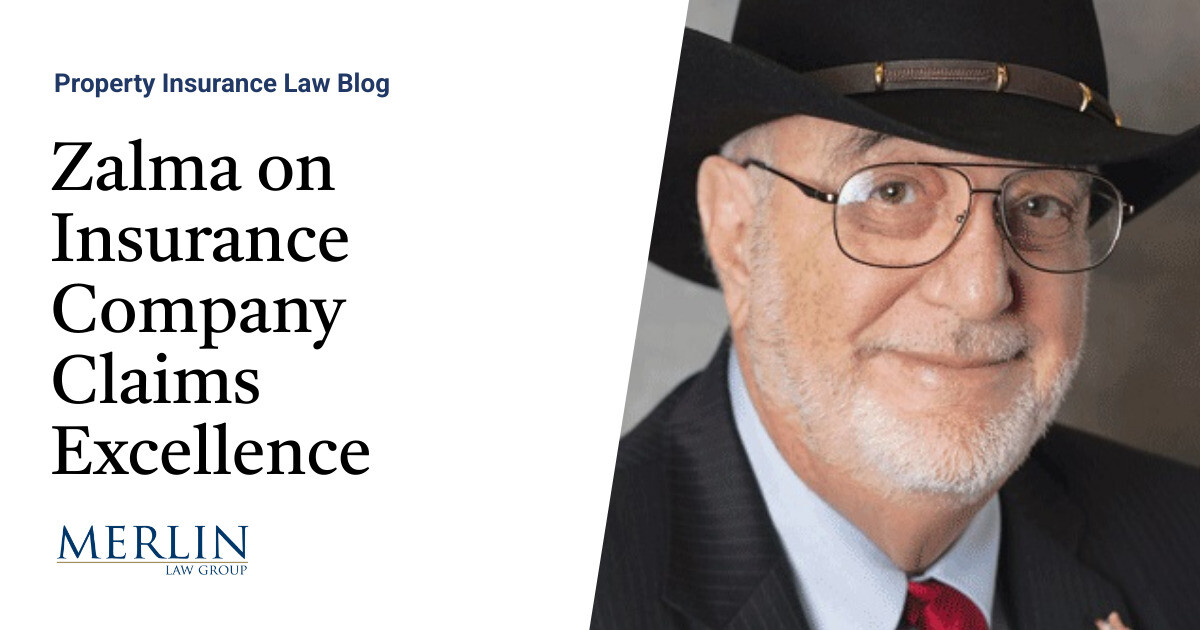 Claims Dealing with Excellence | Property Insurance coverage Protection Legislation Weblog