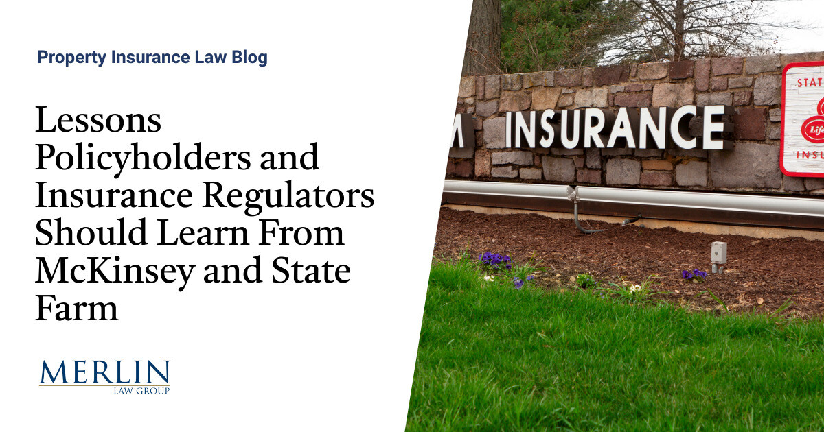 Lessons Policyholders and Insurance Regulators Should Learn From