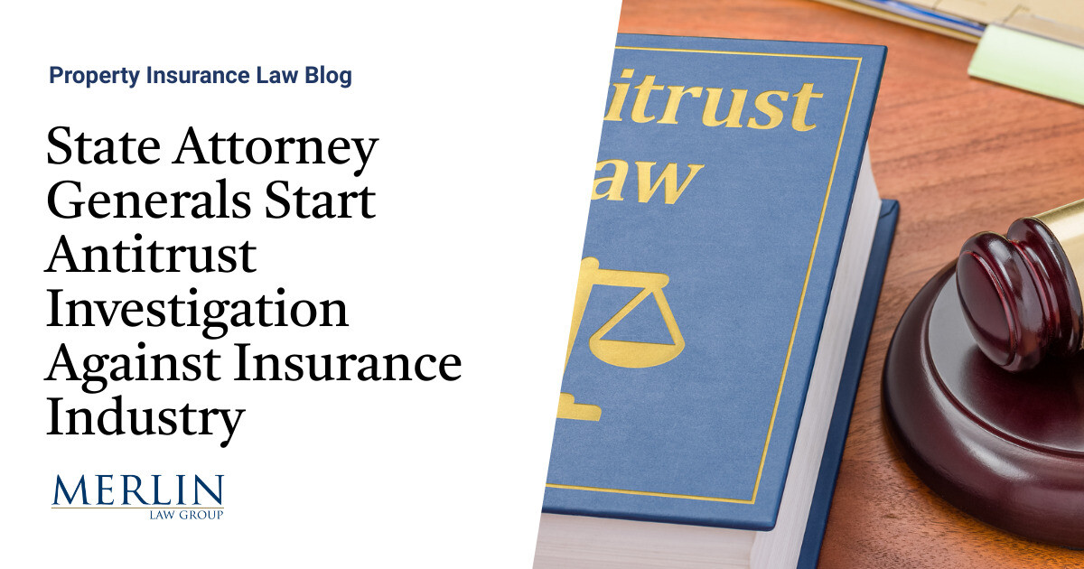 State Attorney Generals Start Antitrust Investigation Against Insurance
