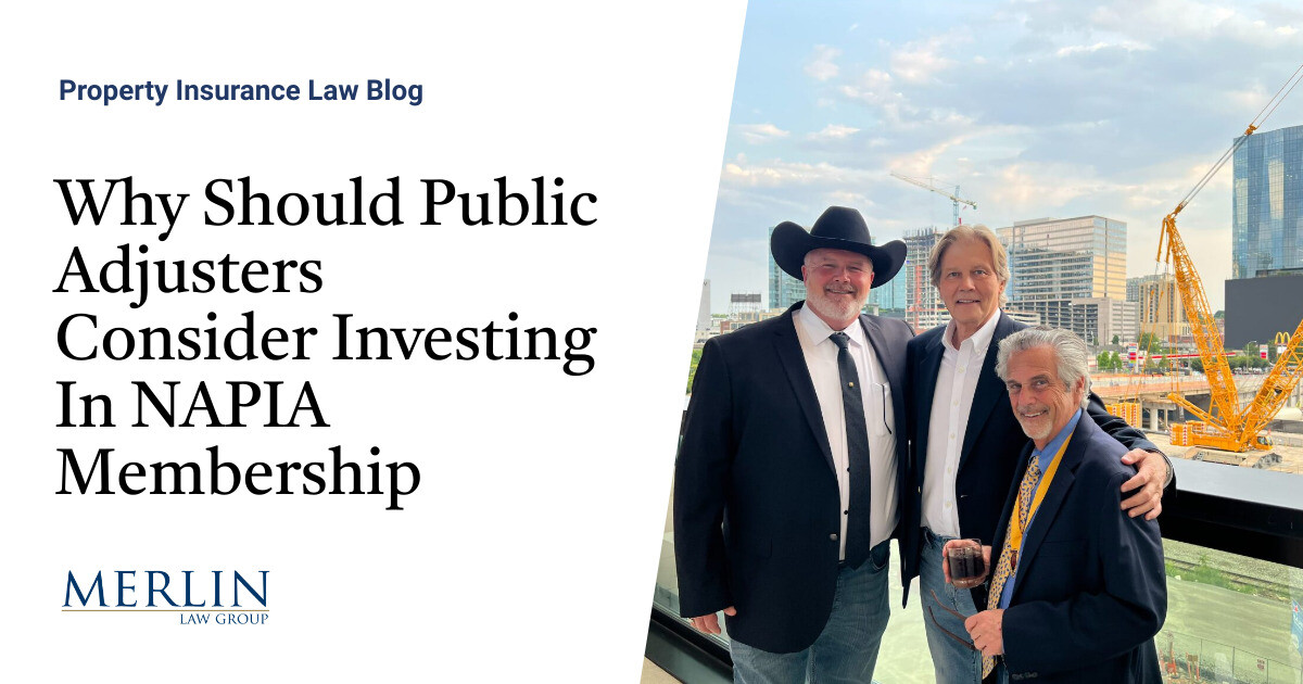 Napia Why Should Public Adjusters Consider Investing In NAPIA Membership ...