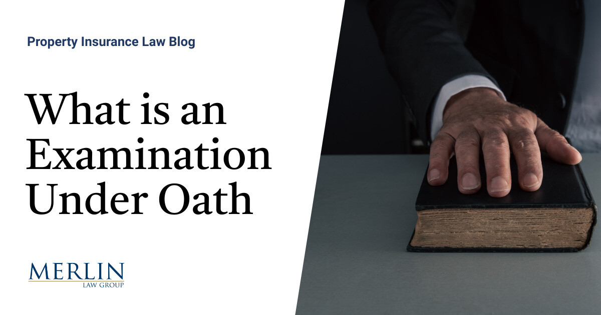 What’s an Examination Beneath Oath? What Occurs When Policyholders Do Not Take part?
