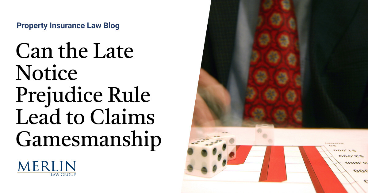 Can the Late Discover Prejudice Rule Result in Claims Gamesmanship?