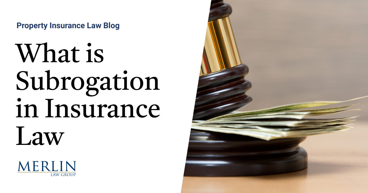 What’s Subrogation in Insurance coverage Legislation?
