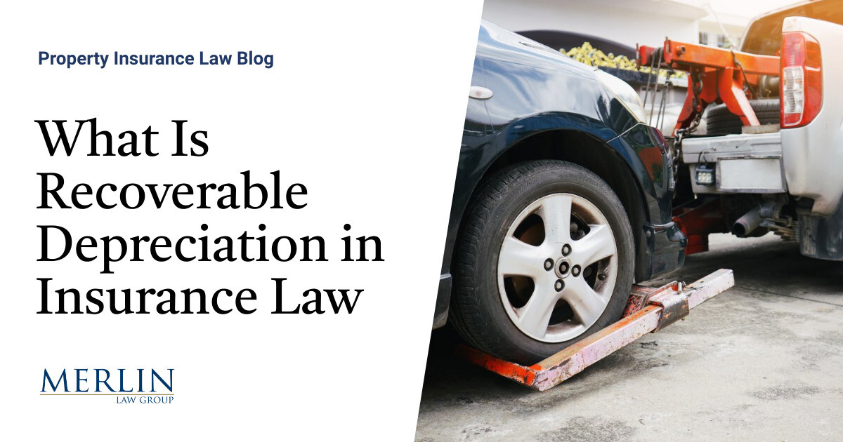 What Is Recoverable Depreciation in Insurance coverage Legislation?