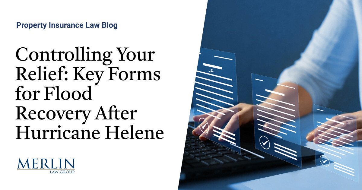 Controlling Your Reduction: Key Types for Flood Restoration After Hurricane Helene