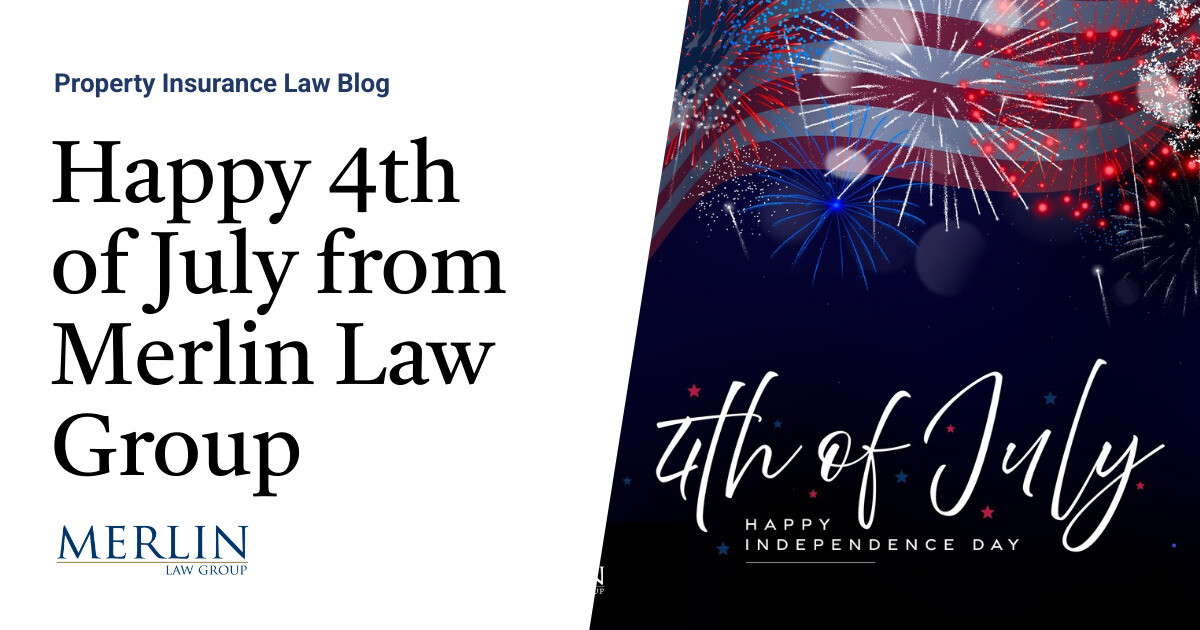 Comfortable 4th of July from Merlin Regulation Group