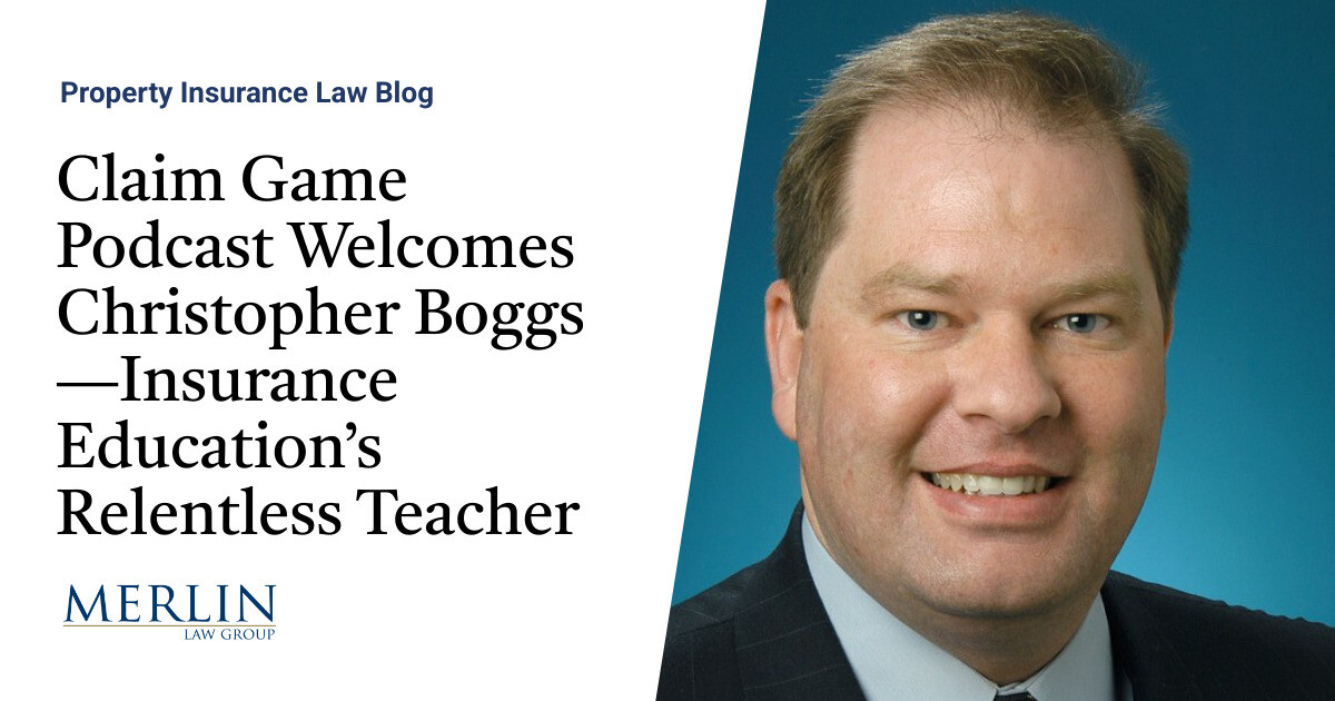 Declare Recreation Podcast Welcomes Christopher Boggs—Insurance coverage Training’s Relentless Instructor Declare Recreation Podcast Welcomes Christopher Boggs—Insurance coverage Training’s Relentless Instructor