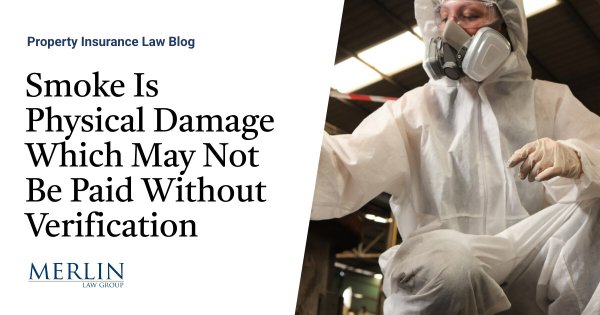 Smoke Injury is Direct Bodily Injury