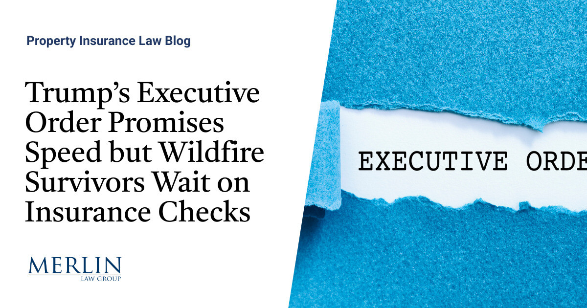 Trump’s Executive Order Promises Speed but Wildfire Survivors Wait on Insurance Checks