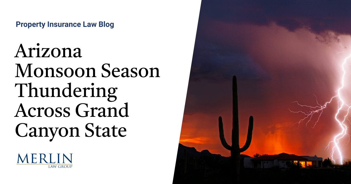 Arizona Monsoon Season Thundering Across Grand Canyon State Property