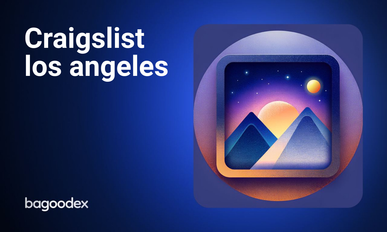 Craigslist los angeles | BaGooDex Meta Search